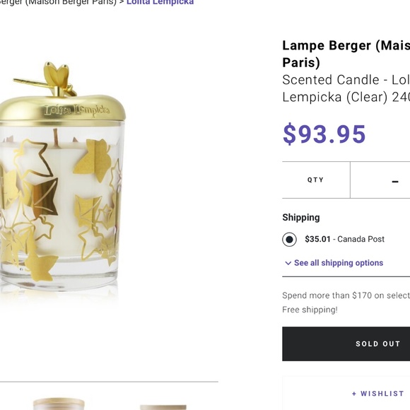 Maison Berger X Lolita Lempicka Bougie Candle - Picture 5 of 5